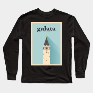 Galata tower Long Sleeve T-Shirt